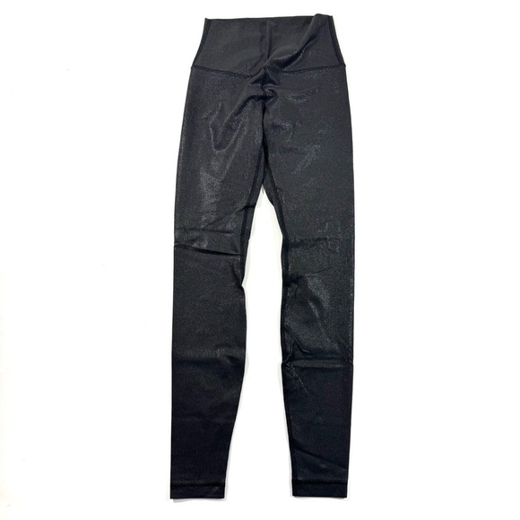 lululemon athletica Pants - Lululemon Align High Rise Ribbed Leggings Black